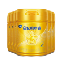 飞鹤星飞帆卓睿婴幼儿配方奶粉2段(6-12月)750g*6乳铁蛋白 徐梦桃同款