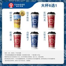 霸王茶姬 CHAGEE 原叶鲜奶茶大杯6选1 1杯 单次兑换券