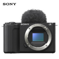 索尼 SONY ZV-E10 II APS-C画幅 微单相机 黑色 单机身