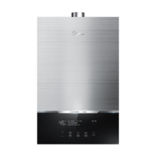 美的（Midea）13升燃气热水器天然气 【国补立减15%】小体积超静音下置风机 水伺服恒温 JSQ25-MATE