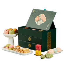 plus会员：悠享时（YOTIME）新年货 糕点礼盒1188g