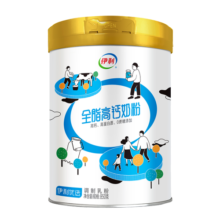 伊利全脂高钙高蛋白奶粉 0蔗糖添加 全家营养早餐冲饮 700g
