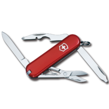 17日20点：VICTORINOX RAMBLER 0.6363 逍遥派瑞士军刀 58mm 10种功能 红色+凑单