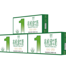 供港壹号 晨光供港壹号 有机纯牛奶200ml*4盒*3提 试饮装 共12盒