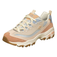 斯凯奇（Skechers）女鞋冬季奶茶熊猫鞋莫兰迪厚底增高老爹休闲运动鞋149238新年礼物