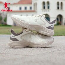 20点：乔丹 跑步鞋男运动鞋透气网面轻便减震跑鞋夏季 象牙色/沉静灰