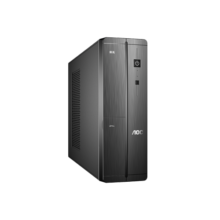 AOC国家补贴20%荣光910电脑台式机商用办公整机主机（12代i3-12100 16G 512G商务键鼠 三年上门）