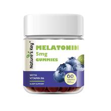 Nature's Key 褪黑素睡眠软糖 2.5mg/粒含维生素B6帮助改善睡眠