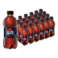 再降价、plus会员:百事可乐 无糖 Pepsi 碳酸饮料 汽水 迷你 300ml*24瓶 饮料整箱  百事出品