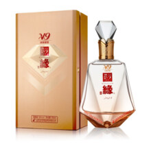 国缘V9 商务版 52度清雅酱香 今世缘 白酒 52度 500mL 1瓶