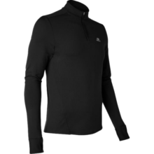 迪卡侬（DECATHLON）冬季内搭速干长袖t恤男训练服运动速干衣健身跑步上衣RUNM 黑-新老款随机（速干+薄绒款） L