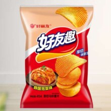 orion 好丽友 好友趣薯片 韩国泡菜味45g*12件