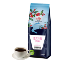 铭氏（Ming's） 意式特浓咖啡粉500g 意大利浓缩拼配咖啡 深度烘焙