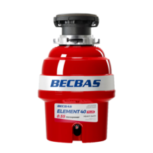 贝克巴斯（BECBAS）厨房垃圾处理器厨余粉碎机 智能自动关机可接洗碗机E40PLUS