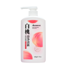 澳雪（accen）孙杨代言 鲜萃花果香氛美肌沐浴露套装保湿沐浴乳 600g+500ml*2|白桃+百合+薰衣草