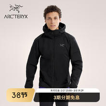 ARC'TERYX 始祖鸟 ATOM HOODY 防风 男子 保暖棉服 BLACK/黑色 S