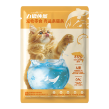 力狼（LILANG）猫条 成猫幼猫鲜肉猫罐头猫咪零食湿粮 混合口味12g*10支