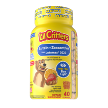 小熊糖（L'ilCritters）丽贵10mg叶黄素含量专利版儿童护眼维生素A软糖40粒