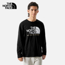 20点：The North Face 北面 卫衣男女情侣款胸前大LOGO纯棉长袖T恤