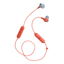 JBL Run BT2 颈挂式运动无线蓝牙耳机入耳式跑步登山骑行磁吸防丢游戏音乐耳机 红色