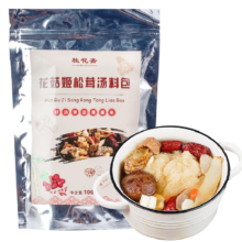 PLUS会员、需首购：桂花斋 花菇姬松茸汤料包 100g*2件