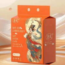 清风洗脸巾160抽 600g
