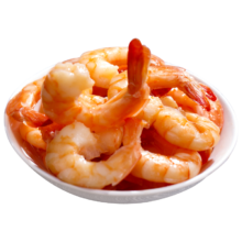 PLUS会员：渔大叔 低脂低糖 轻食虾 169g约28-32只数 高蛋白海鲜零食即食虾仁 休闲零食健身代餐 拍2件