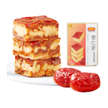 plus会员：好想你 枣仁派198g/袋 红小派枣夹核桃蜜饯果干 新疆特产红枣零食*2件
