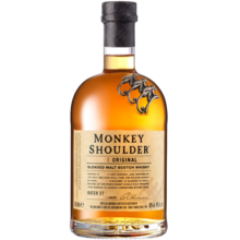 三只猴子（Monkey Shoulder）调配麦芽洋酒威士忌500ml苏格兰 轰趴聚会调配基酒