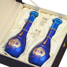 88VIP会员：洋河 梦之蓝 M6+ 52%vol 绵柔型白酒 550ml*2瓶 礼盒装