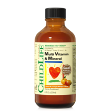 ChildLife童年时光多维锌儿童补锌复合维生素AD钙镁锌6个月+237ml/瓶【1瓶