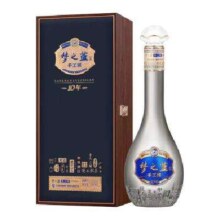 20点：洋河 手工班 10年 40.8度 浓香型白酒 500ml 礼盒装