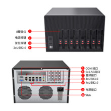 倍控C612NP主板E5-2650V4黑群晖TrueNAS存储服务器PVEsxi至强E3 CPU内存X99软路由ESXI多网口爱快qnas 8盘位C612 E5 2650V4 8G+128G 8盘位置