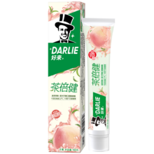 PLUS会员：DARLIE 好来 茶倍健白桃味牙膏 160g