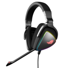 ROG棱镜游戏耳机头戴式 棱镜耳机 电脑电竞有线耳麦 ps5 xbox 虚拟7.1音效 major耳机 棱镜 RGB灯效 4路DAC【至高享95折】