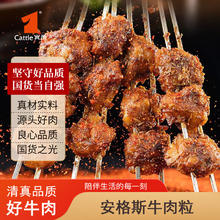宾西 发顺丰 100%安格斯牛肉粒 东北特色休闲零食高品质烧烤清真牛肉粒 安格斯牛肉粒200g*3袋