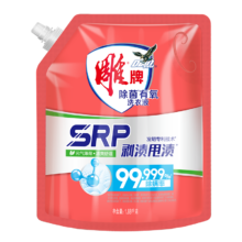plus会员：雕牌 除菌有氧洗衣液 薄荷清香 1.88kg*1袋 除菌除螨 易漂易洗
