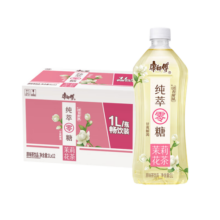 康师傅纯萃零糖茉莉花茶 无糖饮料 茶饮料 整箱装 1L*12瓶