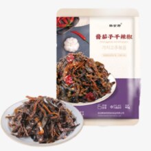 韩食府 韩式泡菜 酱茄子干辣椒40g