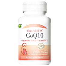 ConfidenceUSA信心康乐还原型辅酶q10软胶囊200mg60粒成人备孕泛醇扣十coq10 【1瓶装】养卵/试管