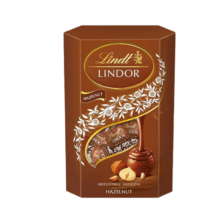 瑞士莲（lindt）意大利原装进口零食lindor榛果软心巧克力200g*3件