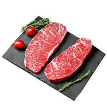 需首购：牛品厨 安格斯谷饲上脑牛排原切 2斤