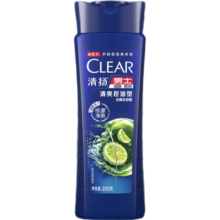 Plus会员、需换购：清扬（CLEAR）男士蓬松去屑洗发水  清爽控油型205g