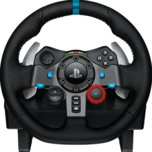 罗技（G）G29/G923力反馈游戏方向盘 电脑赛车方向盘模拟器900度PC/PS4/5/模拟驾驶 欧卡尘埃地平线5 欧卡2 (适用于PS5/4/3  PC)G29方向盘+踏板