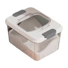 装米桶收纳箱 透明白12斤+凑单品