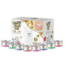 珍致 猫罐头刺身白金罐80g*24罐成猫幼猫湿粮猫零食混合口味