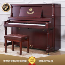 星海钢琴 欧式古典立式钢琴 进口配件 家用考级专业演奏 海资曼系列 125AF棕色