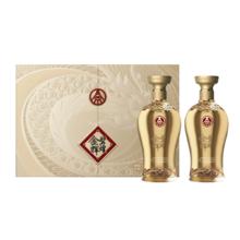 五粮液 WULIANGYE 金碧辉煌 龙行大运 浓香型白酒52度 500ml*2瓶礼盒