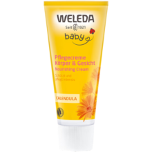 维蕾德（WELEDA）金盏花婴幼新生儿童面霜宝宝擦脸霜护肤保湿滋润身体护肤乳秋冬夏 【升级版】金盏花特润高保湿75ml