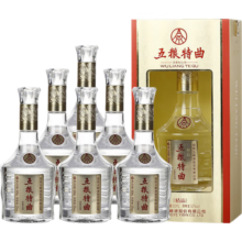百亿补贴、PLUS会员：五粮液股份 五粮特曲精品 浓香型白酒 52度 500ml*6瓶 整箱装